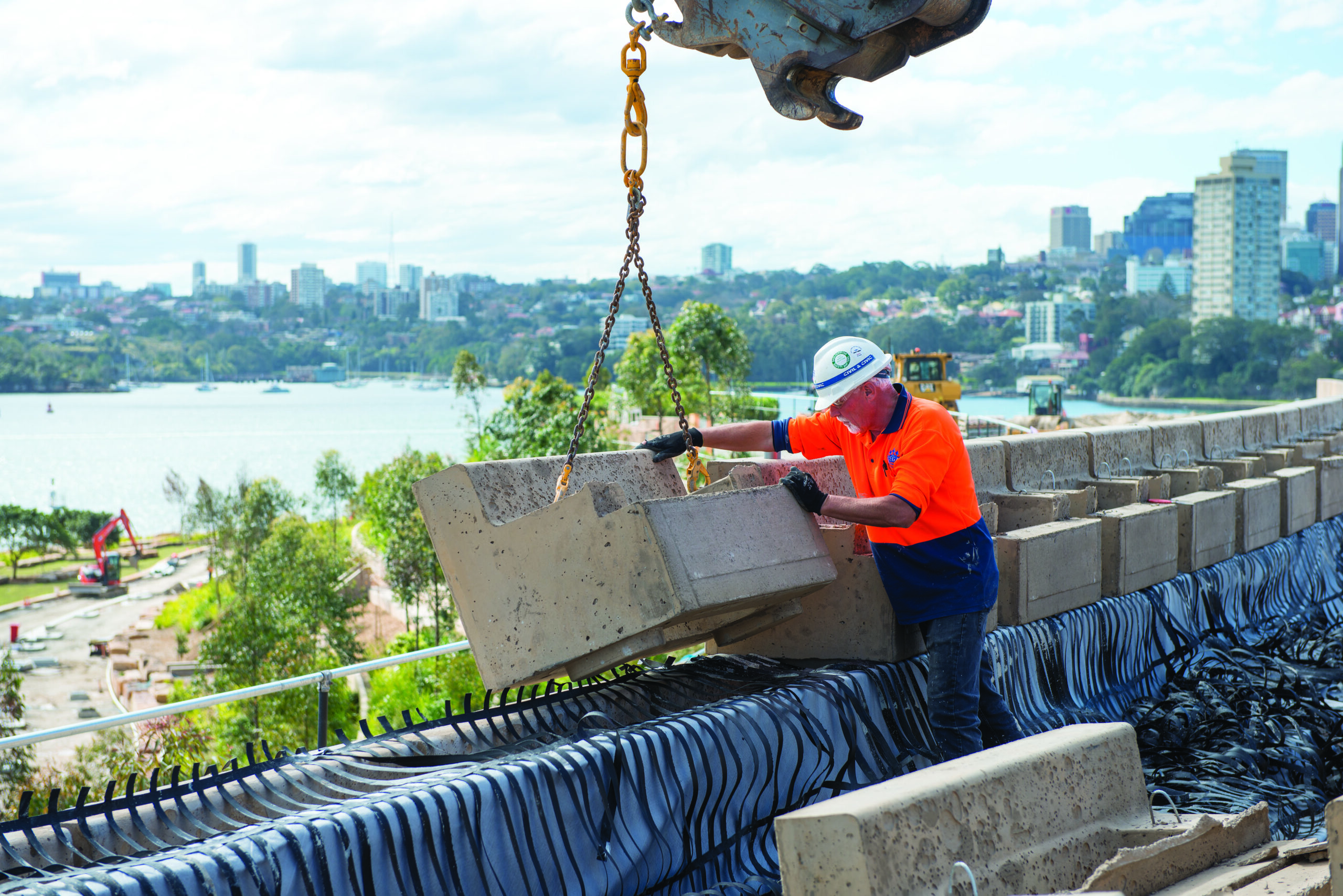 Austral Retaining Walls Barangaroo