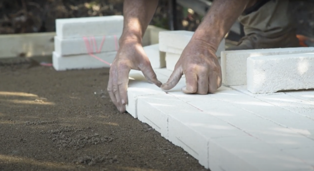 How To Lay Pavers On A Sand Base // Brickworks DIY Landscaping Guide ...